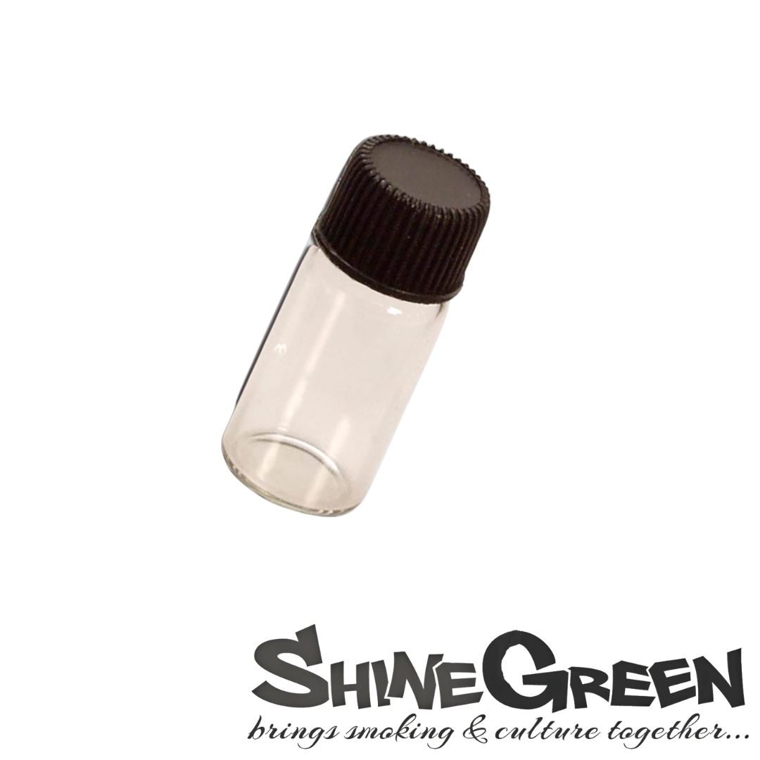 Fläschchen, Glas, Klar, 8ml